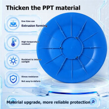 Round Pool Pump Cover Waterproof Vertical Motor Pump Rain Cover for 3‑7.5KW Vertical Water Pump Motor