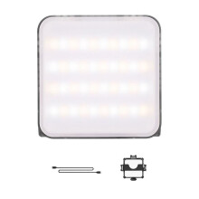 M20 Videoleuchte 20W Tragbare Kameraleuchte 2700K-6500K Magnetisches Fülllicht für DSLR-Spiegelreflexkamera-Fotografie