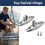 Quick Release Boat Top Deck Hinge Boat Canopy Deck Hinge Marine Bimini Top Hardware Accessories B 2