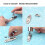 Quick Release Boat Top Deck Hinge Boat Canopy Deck Hinge Marine Bimini Top Hardware Accessories B 5