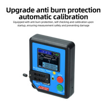 -MF10 128x160TFT Transistor Tester Capacitor/Inductor/Resistor/Diode/Zener/SMD Test Meter with Auto Recognition