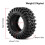 4 Peças 90x38mm Borracha 1.9 Polegadas Pneus de Crawler para Carro Crawler RC 1/10 1/12 para MJX H12P MN128 6