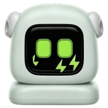 4G WiFi AI Electronic Pet Intelligent Robot Voice Dialogue Translation Kids Companion Educational Toy Gift Green