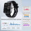 F57l Smartwatch με μέτρηση σακχάρου στο αίμα, Fitness Tracker με μέτρηση αρτηριακής πίεσης γ 3