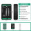 BAOLIAN Network Cable Tester for RJ11 RJ45, Ethernet Wire Tool LAN Continuity Test, Suitable for Cable Maintenance 6
