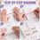 6 Pcs Polymer Clay Bead Roller Tool, 6 Sizes Clay Roller Set Round Beads Maker for Crafting Uniform Round Beads 3