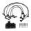 FD480+26686+41-962 Ignition Coil Ignition Wire  Set for  Explorer V6 4.0L Mustang 2