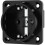 EU Schuko Power Socket Wall Plate 86mm X 86mm AC Power Receptacle 250V 16A Wall Outlet Panel 6