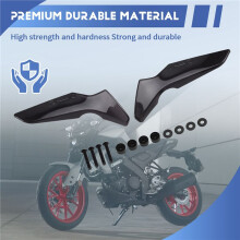 Motorcycle Windshield Side Wind Deflector Spoiler Fly Screen for MT-125 MT-15 MT125 MT15 2020-2023 Smoke Grey