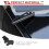 Ditch Light Brackets for  Grand Cherokee 2007-2010 Windshield Light Bracket Front A-Pillar Headlight Mounting Kit 3
