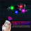 Motorcycle RGB LED Strobe Lights with Remote Control LED Flash Wireless Light Warning Lights for Car Bicycle 4 Lights 2