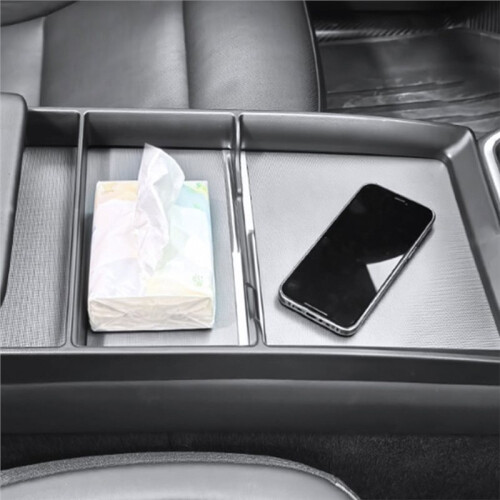 Central Control Storage Box for  Model 3 Y YL 2023-2026 Storage Box Panel Frame 2