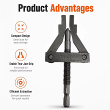 2 Stück 2-Klauige Innen-Broken Screw Extractor Werkzeug Broken Bolt Entferner Easy Out Extractor Kit für Beschädigte Schrauben Bolzen