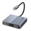 USB C to Dual -Compatible Adapter, 4K@60Hz -Compatible Splitter Extended Display Dual -Compatible Adapter 2