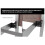 2pcs Bed Frame Brackets Adapter for Headboard Extra Heavy Duty Bed Modification Plate with Hardware 4
