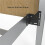 2pcs Bed Frame Brackets Adapter for Headboard Extra Heavy Duty Bed Modification Plate with Hardware 5