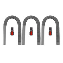 3PCS Torkventil Rengöringskit för V7 V8 V10 V11 V15 Dammsugarslang för Effektiv Rengöring B