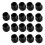 18pcs Light Socket Safety Caps Plugs Light Socket End Caps Light Bulb Socket Cover Caps for String Lights, Recessed 4