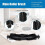 Replacement Roller Brush Compatible for BObsweep Dustin & Ultravision 2 Pack, -Free Design,MultiSurface Cleaning 4