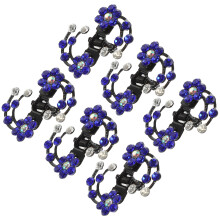 Mini Hair Clips Alloy 6-Pack Hair Accessories