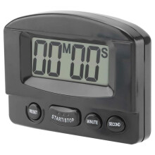 Automatic Reset Kitchen Timer, with Bracket Portable End Reminder Digital Clock