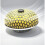 Universal 76mm Air Filter, High Flows Air Purifier, Air Filter,Filter with High Quality and Stable Performance Yellow 5