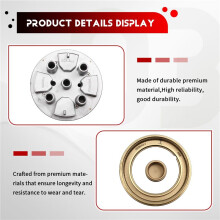 Stove Cooker Hat Replacement Set, Oven Gas Hob Burner Crown, Flame Cap, Lid for Gas Stove Burners
