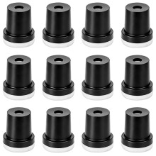 12 Stuks Keramische Rubber Stralenmondstukken, 2mm/2.5mm/3mm/3.5mm Schuurmondstukken Stralenaccessoires