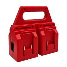 Chargeur de Batterie Portable pour PLG 20 C1 C3 Charge 4 Batteries Simultanément pour Parkside X20V Team Lithium Battery UE