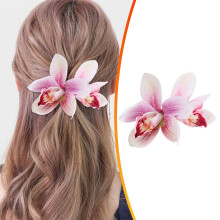 Hawaiian Hair Flowers Hibiscus Clips 2-Pack