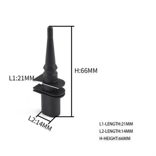 Für  5er Serie E60 E61 Außentemperatursensor 65816936953 mit Stecker und Kabelbaum 2