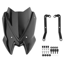 Protetor de para-Brisa de Motocicleta com Acessórios de Montagem para Z650(ER650)Z900 2021-2024 para-Brisa em ABS