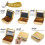 Automatic Cigarette Rolling Machine, Portable Metal Box for Rolling Tobacco and Storage, Gold 2