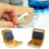Automatic Cigarette Rolling Machine, Portable Metal Box for Rolling Tobacco and Storage, Gold 3