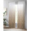 Sheer Curtains Abstract Brown Gradient 52x96 in 2 Panels 4