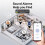 Localisateurs D'Objets Intelligents pour IOS & Android GPS pour Portefeuille & Clés 2pcs 6