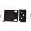 1Pair Hard Disk Video Recorder Hanging Headphone Rack Ear Bolts Rack Mount Bracket Kit for NVR Network Video Recorder C 10