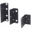 1Pair Hard Disk Video Recorder Hanging Headphone Rack Ear Bolts Rack Mount Bracket Kit for NVR Network Video Recorder C 3