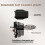 2 Pièces D'Assemblage de Buse Hotend pour Flashforge Creator 5/5 Pro 0,4+0,8 mm Buse Intégrée à Échange Rapide Accessoires pour Imprimante 3D 3