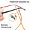 Eyeglass Holder Strap for All Glasses 12 Pcs 5