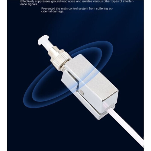 FC Square Bare Fiber Coupler Adapter FTTH Bare Fiber Connector for OTDR Red Light Pen Optical Power Meter Test 1