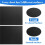 10 Pack Black ABS Plastic Sheet 1/8 Inch Thick 8" X 12" for DIY Projects & Structural Parts 4