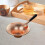 Tea Strainer Copper Mesh Tea Infuser Long Handle Fine Loose Leaf Screen Traditional Accessory LightweightSuitable Lotuss 4