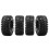 4 Peças 90x38mm Borracha 1.9 Polegadas Pneus de Crawler para Carro Crawler RC 1/10 1/12 para MJX H12P MN128 5