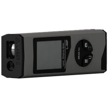 Laserentfernungsmesser, Wiederaufladbares L-30P Digitales Maßband, Handheld-Laserentfernungsmesser mit LCD-Display in Grau