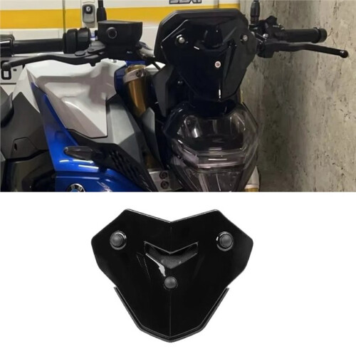 Motorcycle Windscreen Windshield with Bracket Set for  F900R 2020-2025 Front Wind Deflector Accessories 2