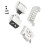 TP CROSSRC 1/8 EMO X5 Foc Shield Metal Armor Chassis Armor Accessories TP-E0101107 3