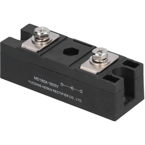 MD160A Rectifier Bridge Rectifier Module with over-Voltage Automatic Protection for Industrial Automatic Control 1600V 1