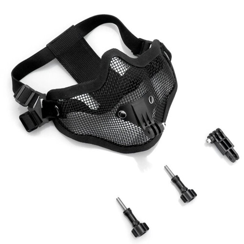 Face Mask Bracket First-Person View POV Ride Shooting Motorcycle for  Osmo