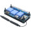 Comfortable for OrangePi Zero 3W Aluminum Alloy Case Shell Protection Metal Case Passive Cooling Enclouse 5